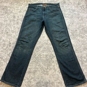 Men's Wrangler bootcut Blue Jeans 32x34